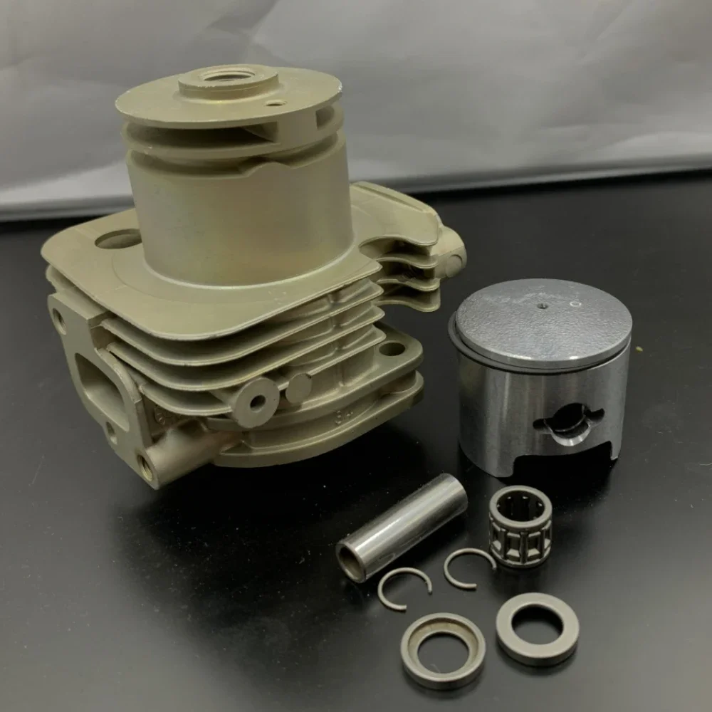 NF Engine Cylinder Piston Assembly Cylinder Piston Metal Material 26cc Water Cooled Engine Boat Model Engine Accessories