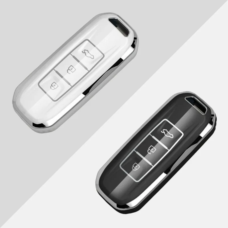 

Soft TPU Car Key Case Cover Protect Shell Bag For Baojun 510 730 360 560 RS-5 530 630 for Wuling Hongguang S Car Accessories