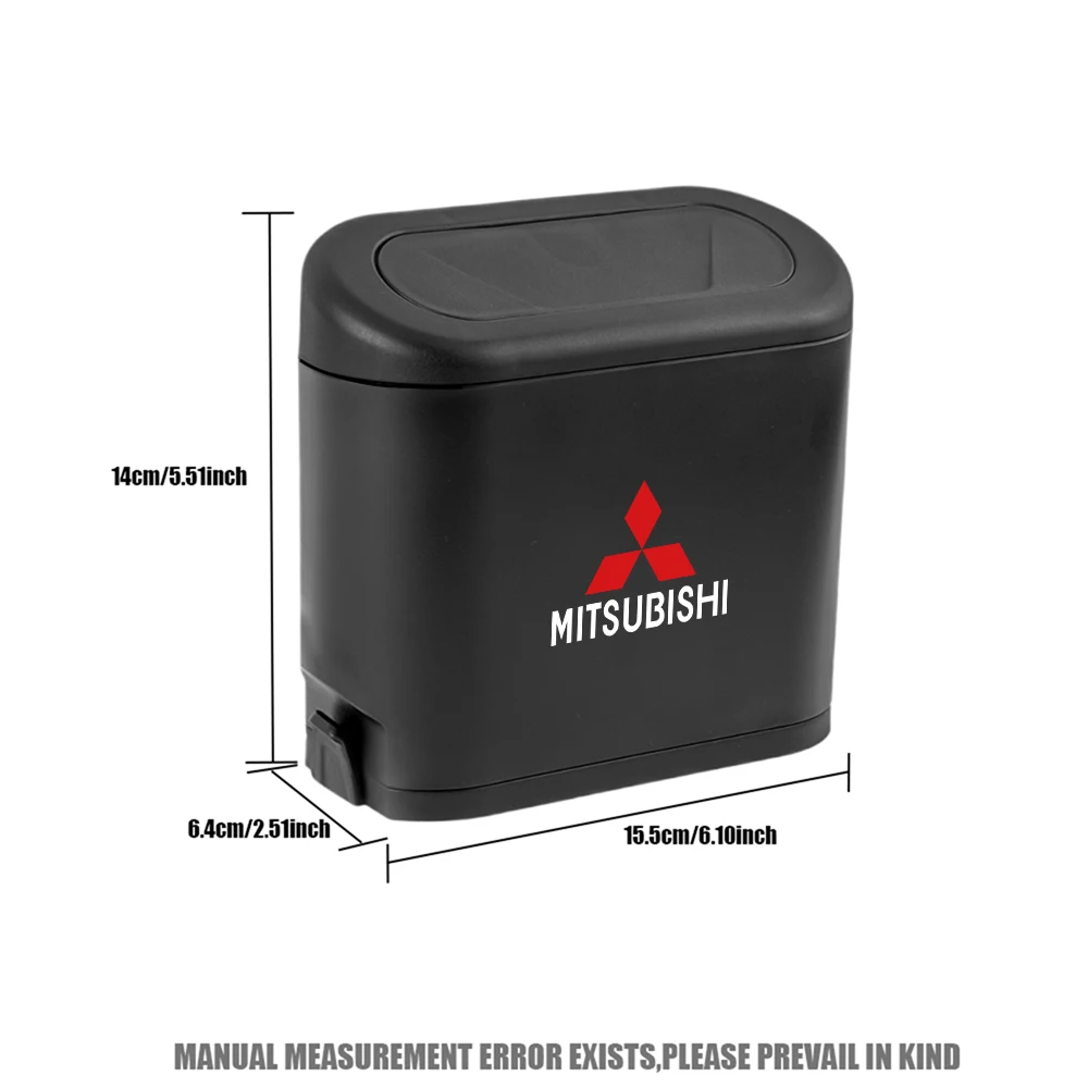 1 قطعة سلة مهملات السيارة الجانب الباب معلقة سلة المهملات ABs صندوق تخزين لميتسوبيشي Asx لانسر باجيرو 4 أوتلاندر 3 L200 Ex10 كولت