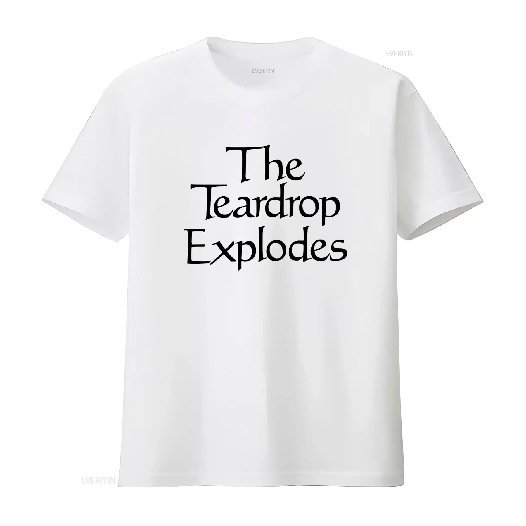 80s Rock Band The Teardrop Explodes T Shirt Julian Cope Psychedelic Furs Associates Killing Joke U2 Long Sleeve vintage Washed
