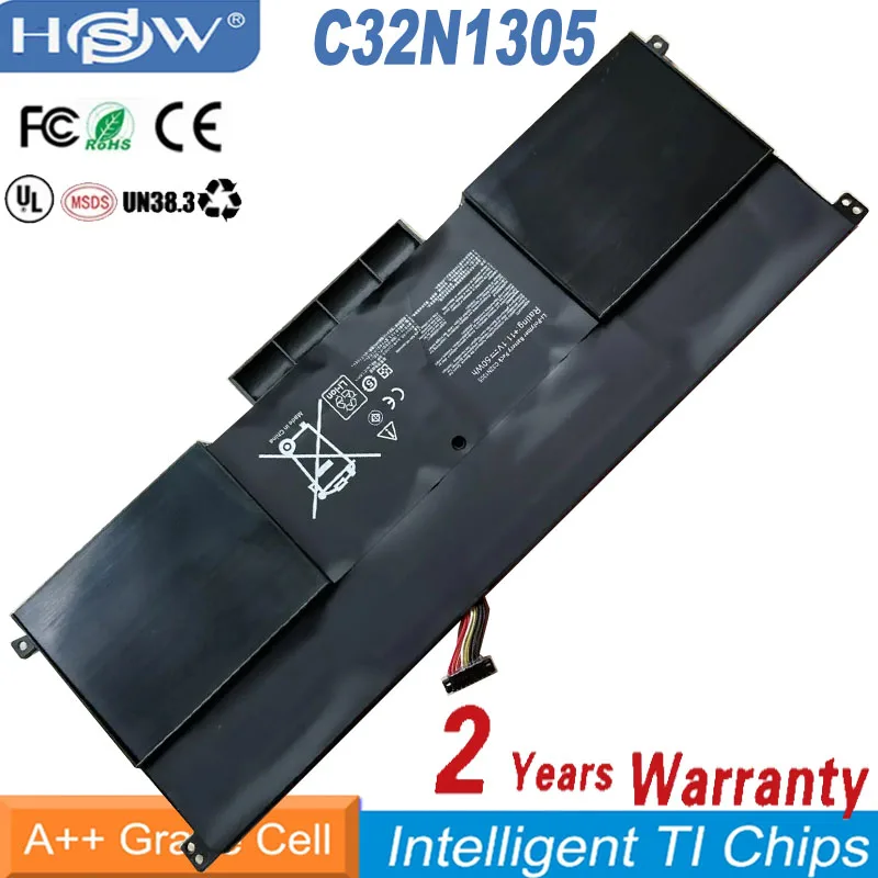 Laptop Batteries for ASUS C32N1305 C32PhJ3 0B200-00540000 PP32CO124-1 0B1100-000190100 UX301LA-DH51T 11.1V 6cell