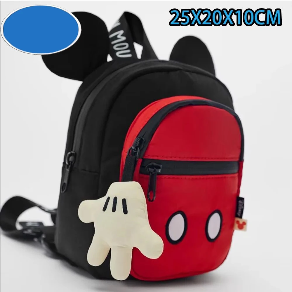 .New Backpack Plush Cartoon Women's Mouse Duck Pattern Student School Bag Large Capacity Backpack Shoulder Bag