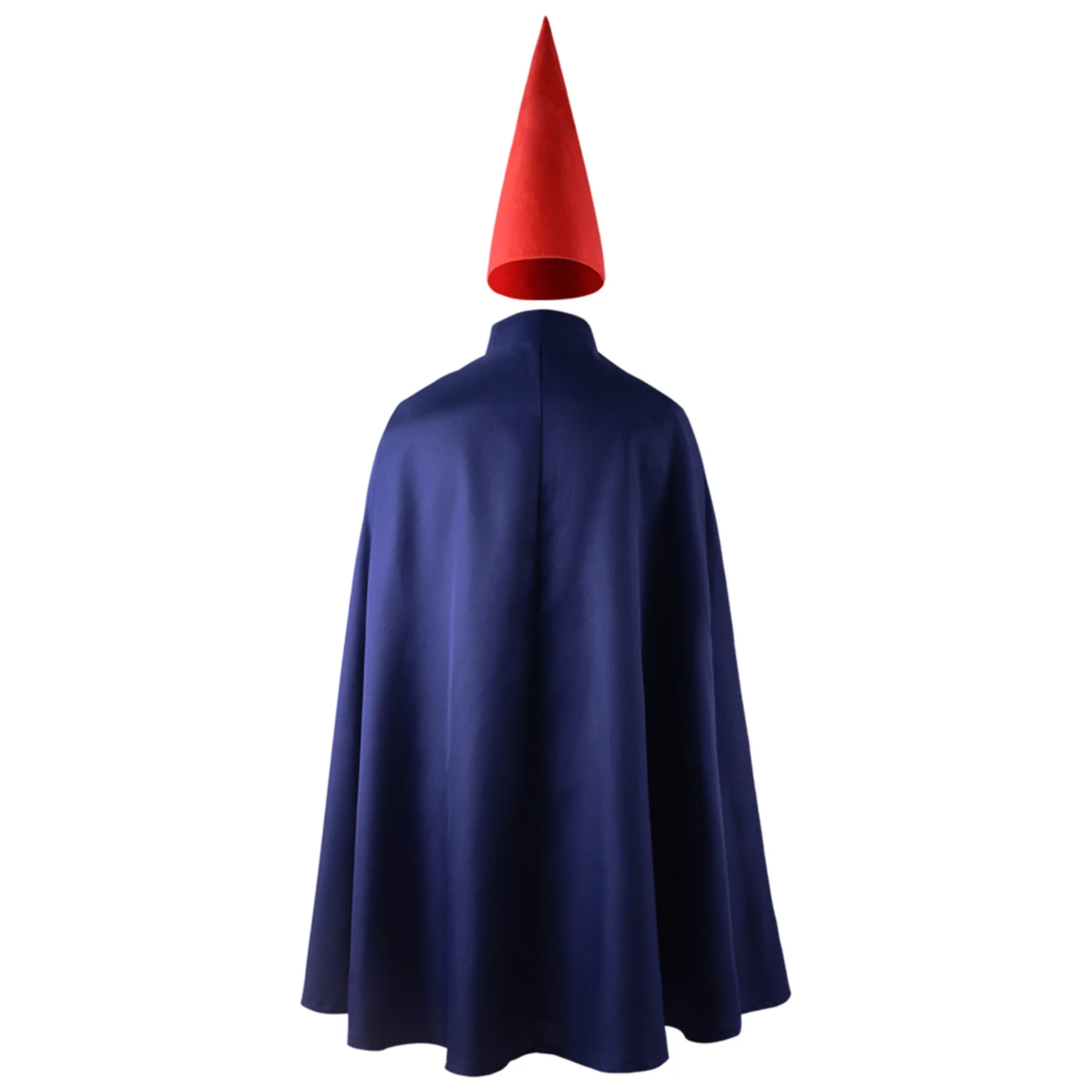 أنيمي Wirt زي الرجال حديقة كيب عباءة مع قبعة حمراء تأثيري عباءة الاطفال هالوين كرنفال حفلة لعب الأدوار وتتسابق للبنين
