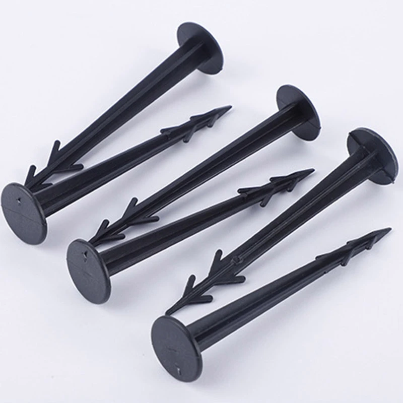 50 Pieces Of Multifunctional Plastic Courtyard And Garden Pile Anchors For Plant Support And Fixed Tents