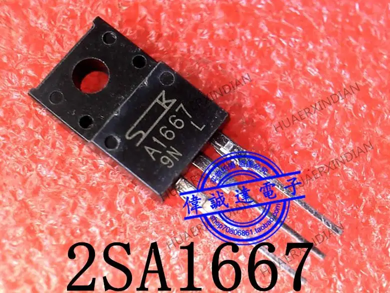 Por que o 2SA1667 é a Escolha Ideal para Projetos de Eletrônica de Alta Performance no AliExpress?