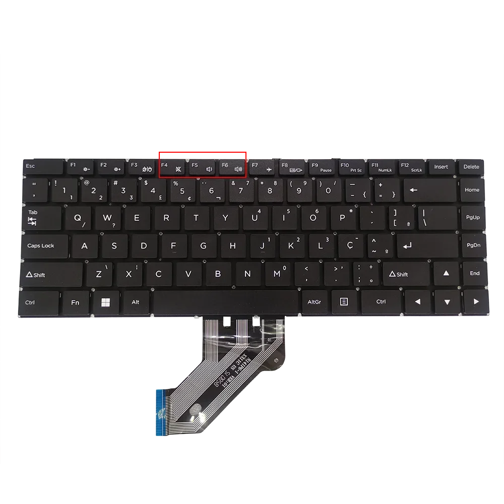 

US Brazil PT-BR Keyboard For Compaq Notebook Presario 440 450 442 430 438 439 454 USA Portuguese Keyboard N14IP6 SCDY-315-18-3