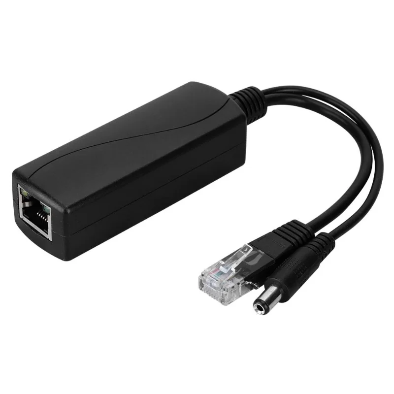 48V To 12V POE Connectors Adapter Cable Splitter Injector Power Supply for Huawei for Hikvision 2019 New