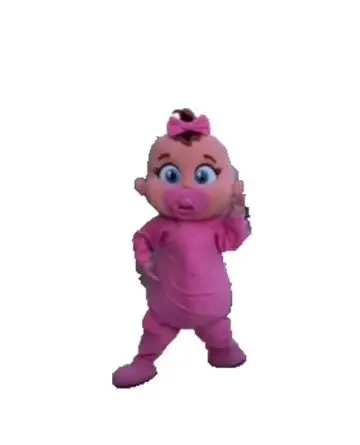 

2025 Baby Girl Fancy Cartoon Mascot Costume Christmas Fancy Dress Halloween Mascot Costume