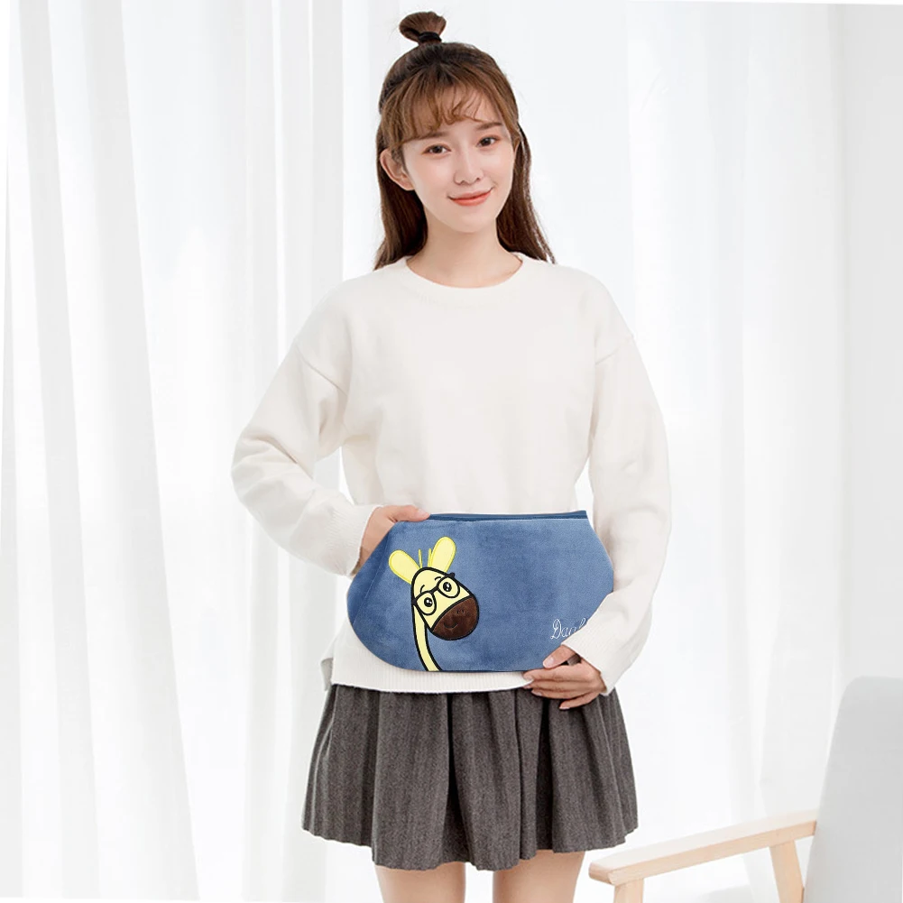 Hot Water Bag Waist Cover Belt Stomach Abdominal Warming Band Hot Water Bottle Bag Warm Waist Cover Belt Neck Back Hand Warmer