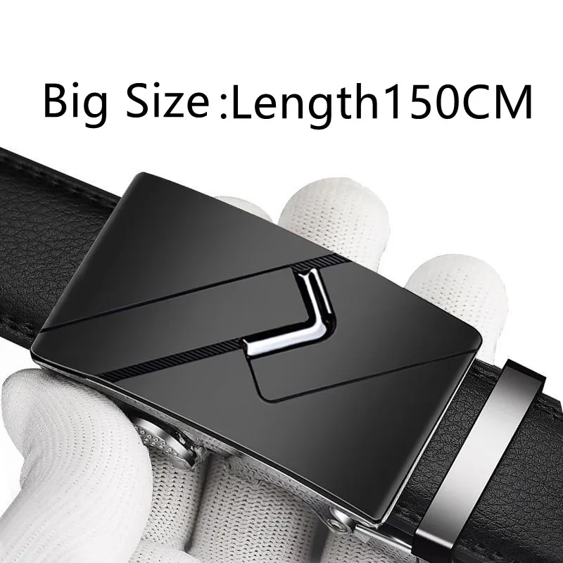 

150CM-Men Ratchet 3.5cm Wide Leather Dress Belts Strap Rope Replacement, Casual Leather Belts Rope Replacement for Men's belts