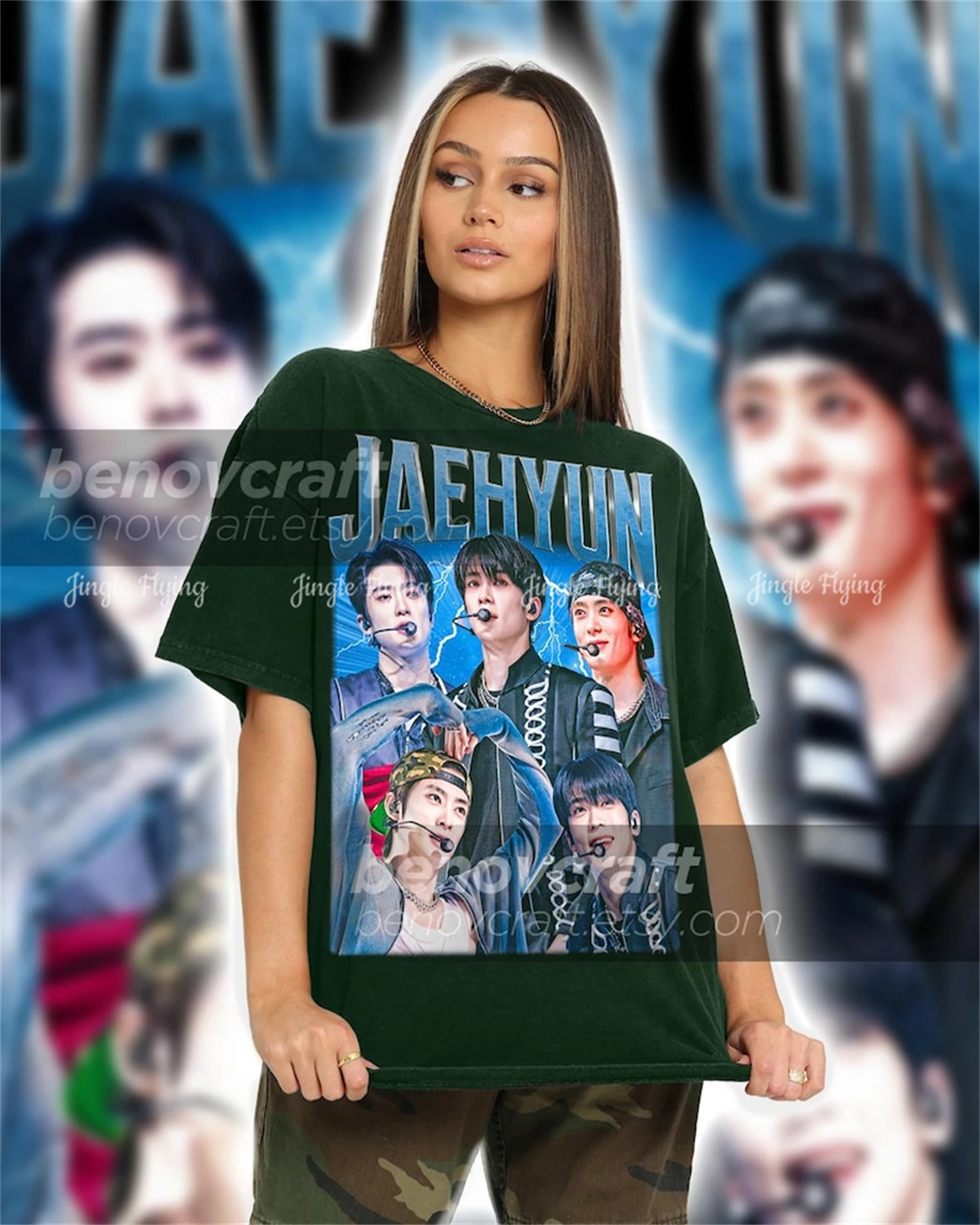 Nct 127 Jaehyun Retro 90s Bootleg Tshirt Kpop Shirt Gift For Woman And Man