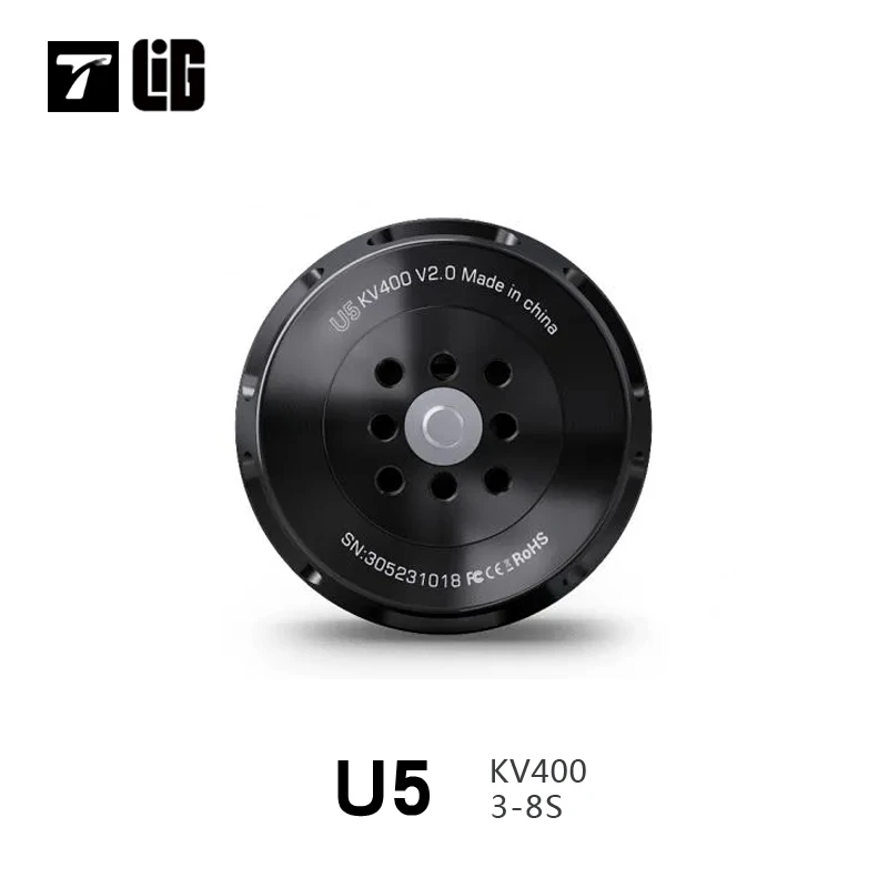 U5 400KV3-8S T-MOTOR U-Power Series Outrunner Brushless Motor For UAV Aircraft Multirotor Copter Drones Rotors Drone Motor Parts