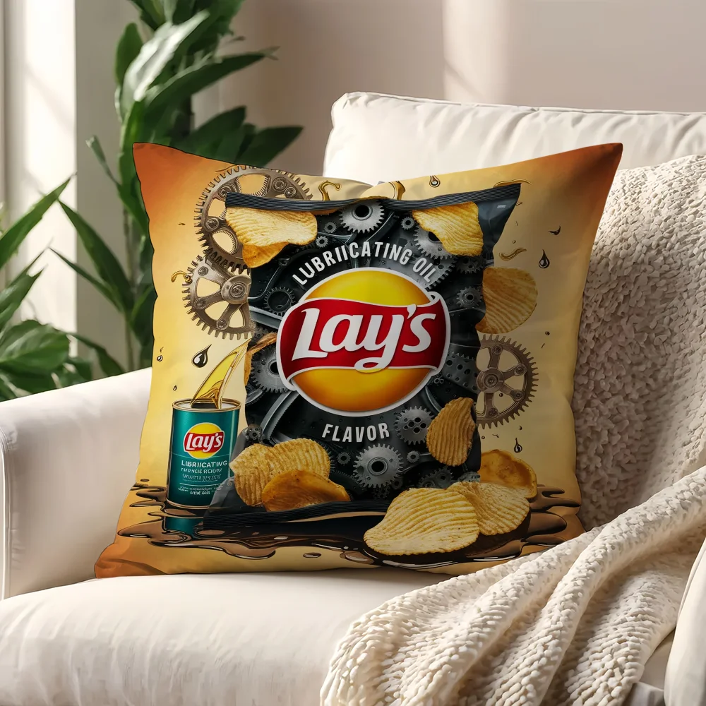 Classic Fashion L-Lays Cool cushion cover Decoration Room Car Home Office Coffee Pillow Sofa Printing Nordic Simplicity Hit