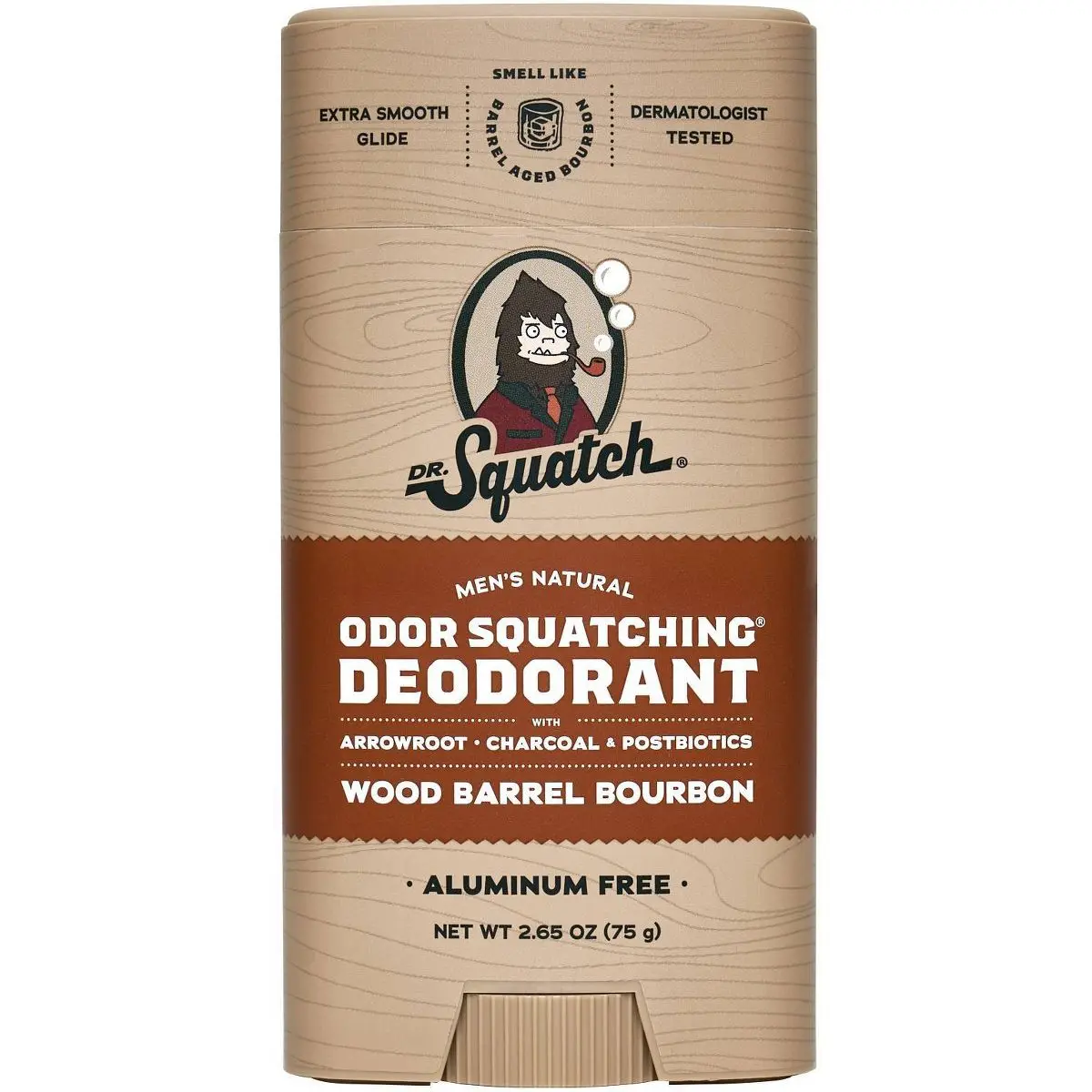 

Men's Natural Deodorant - Wood Barrel Bourbon - 2.65oz