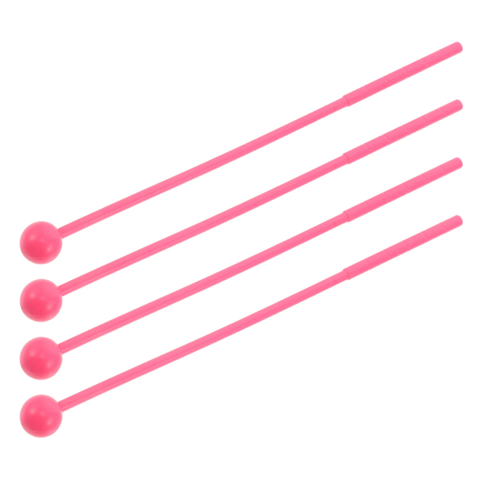 

Xylophone Mallets Orff Inspired Medium Marimba Percussion Sticks Plastic Handle Bell Mallet Chime Replacement Musical