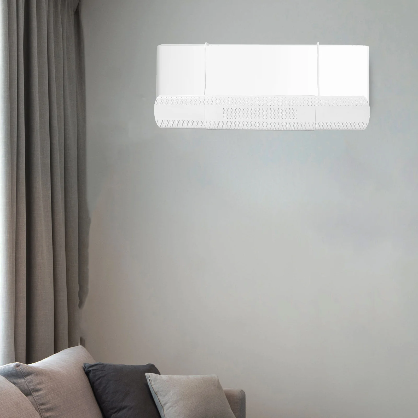 Déflecteur de ventilation de climatisation pour usage domestique, matériau ABS robuste, déflecteur de pare-brise réglable pour sortie de climatiseur