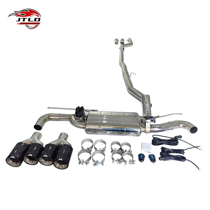 

JTLD High Performance 304ss Valved Exhaust Catback Tuning System for G20 540I
