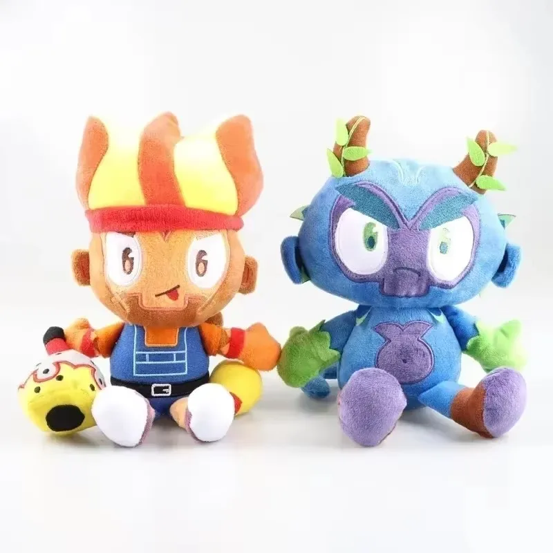 1/3pcs Dart Monkey Plush Toy Bloons TD 6 Gwendolin Obyn Greenfoot Stuffed Animal Plushies Doll Soft Figurine Fans Birthday Gifts