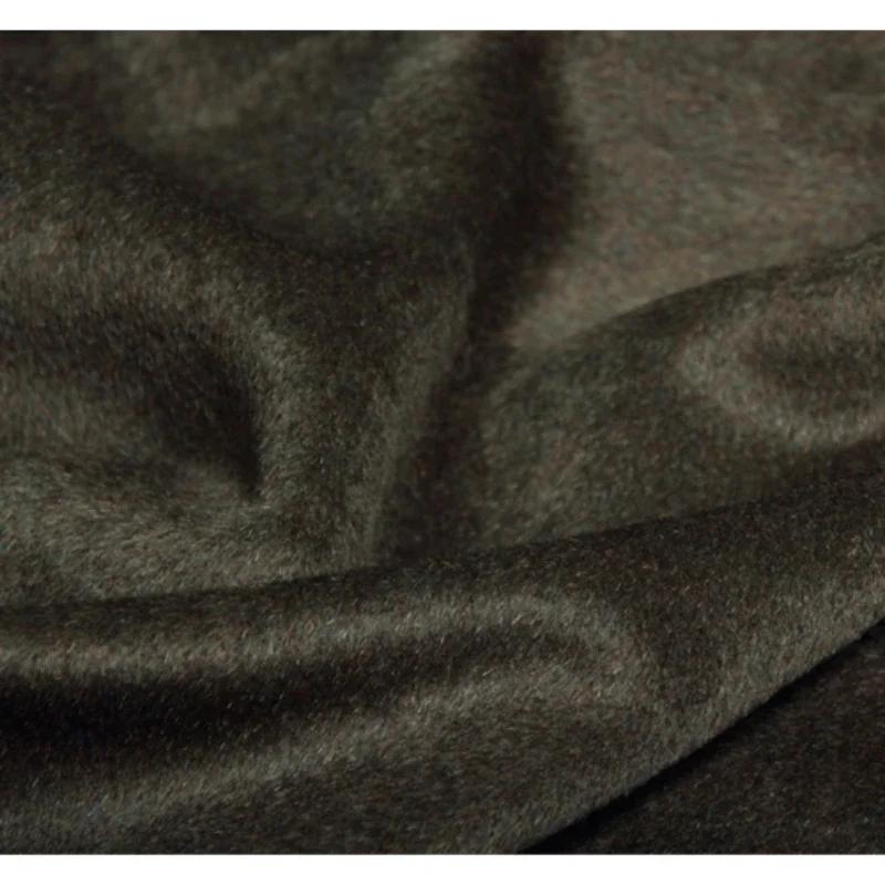 Wool Fabric Pickle Color Smooth Woolen Cashmere Material Fall Winter Drape Coat Woolen Dress Fabrics Cloth by Meter