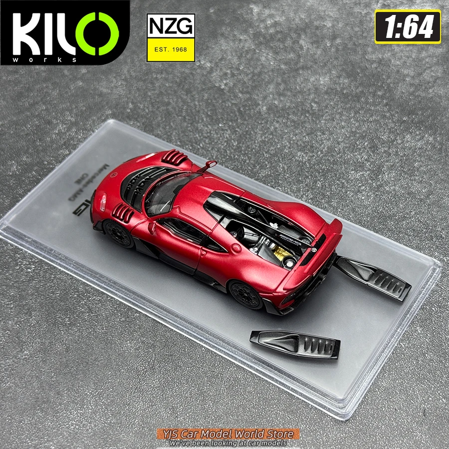 NZG Kilo 1/64 Scale ONE Car Model Holiday Gifts Static Decoration Holiday Gift Collection