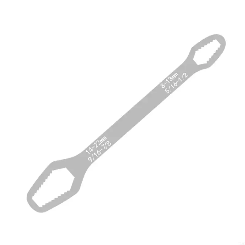 C7AC 3mm-22mm Universal Torxes ประแจหัวคู่ปรับกระชับตัวเอง เครื่องมือ