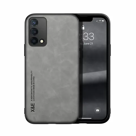 Estojo de couro magnético para OPPO Realme GT Master Edition, suporte do carro, capas de telefone, RMX3363, 6.43 "tampa traseira