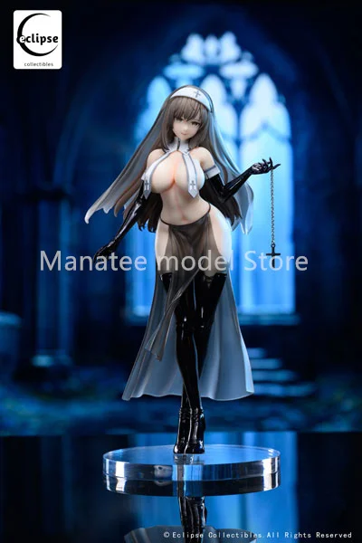 

﻿ Eclipse Collectibles Original Virtuous Nun Grace 1/7 PVC Action Figure Anime Model Toys Collection Doll Gift