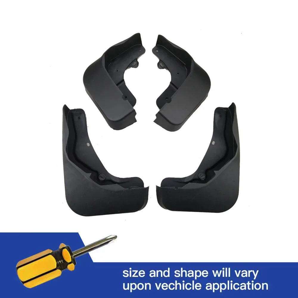 

4Pcs Front & Rear Mud Flaps Splash Guards Mudguards For Audi Q3 2019 2020 SPORT