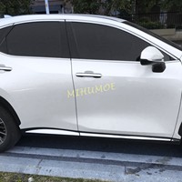 For Lexus NX250 NX350 NX350h NX450h+ 2022 2023 2024 2025 Stainless Steel Door Body Side Molding Trims Stylish