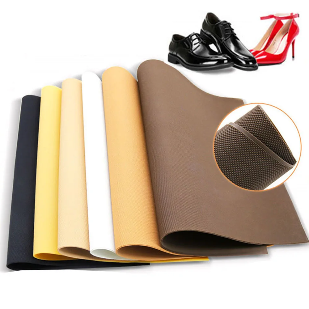 

Full Shoe Sole Anti-slip Sticker Wear-resistant Rubber Repair Outsoles Self-adhesive Shoe Pad Shoe Care Bottom Patch Replaceable