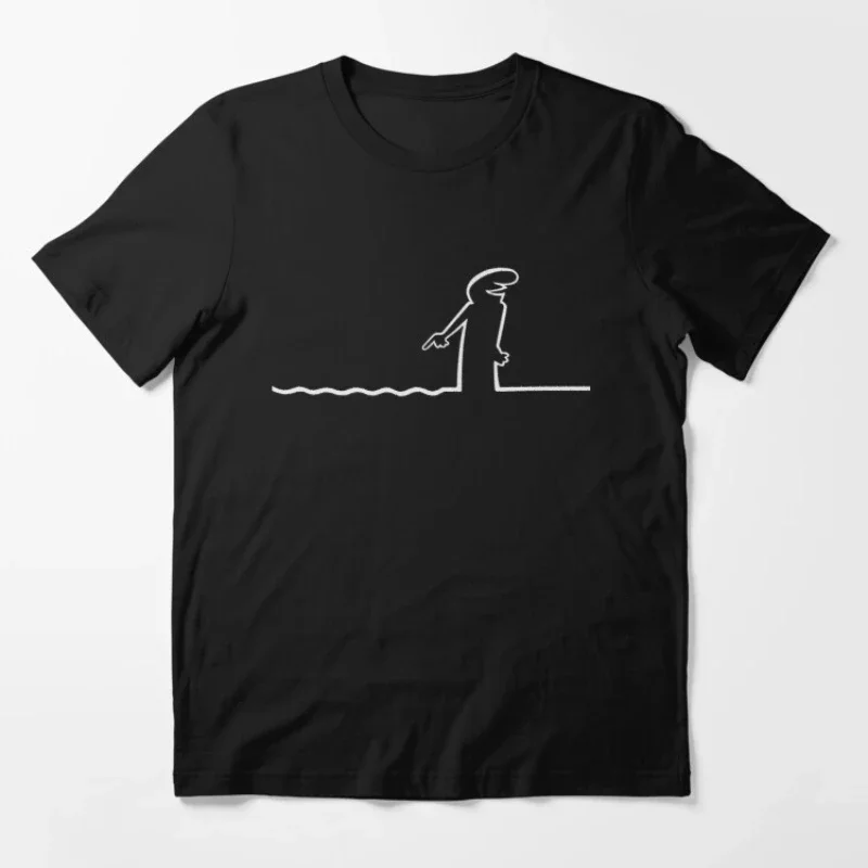 La Linea Bike Amazing Print Tee Unisex Short-sleev Breathable Graphic T Shirts Harajuku Casual Streetwear Tops Men Clothing