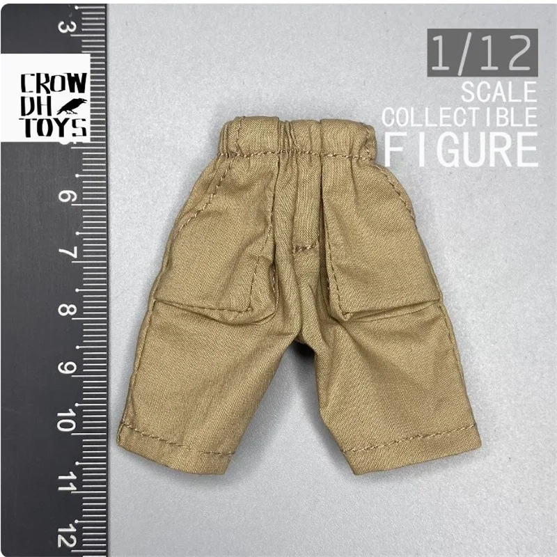 CROW DH TOYS 1/12 Male Soldier Clothing Accessories Fashion Casual Shorts Model For 6'' Action Figure Body In Stock