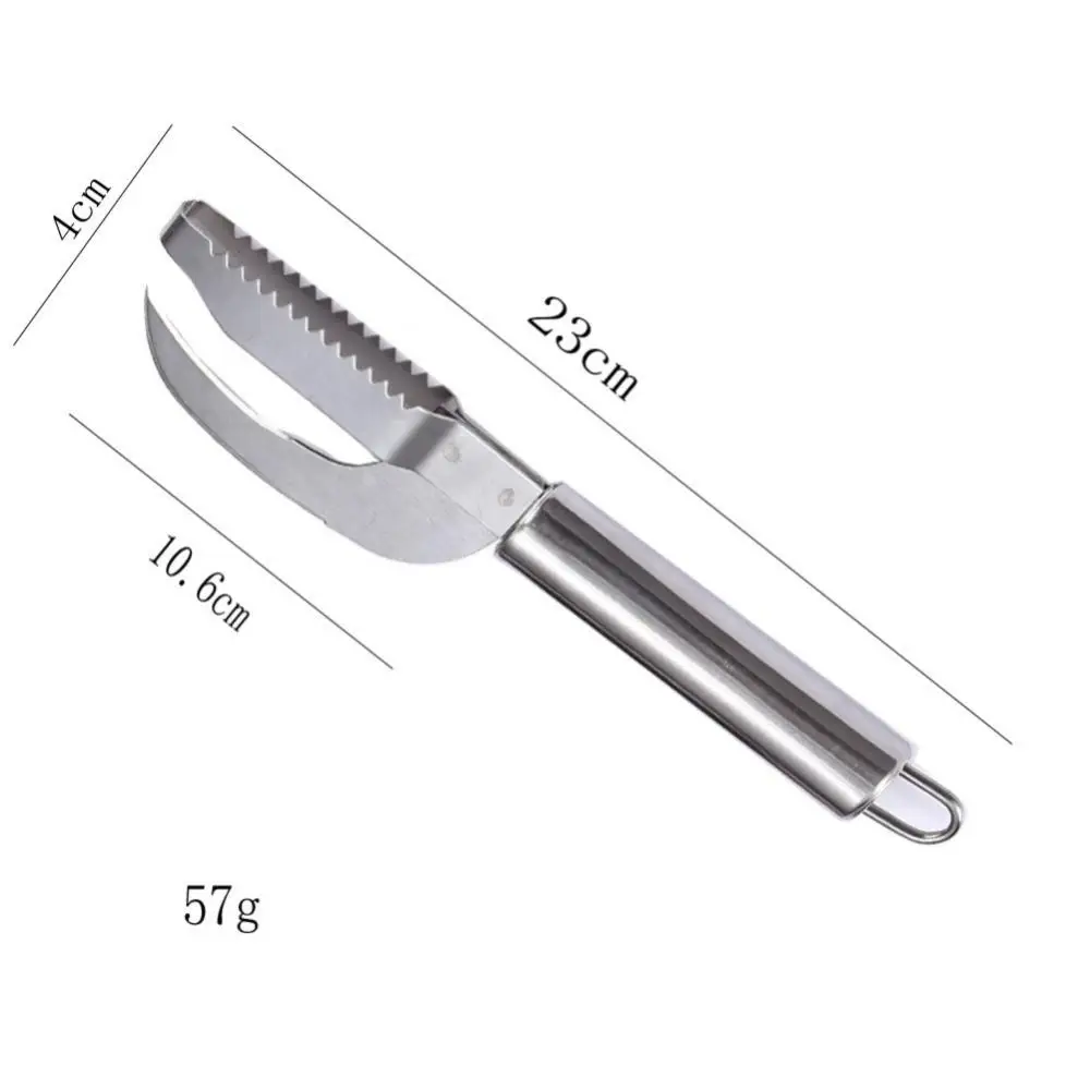 1/2/4PCS Efficient Quickly Remove Fish Scales High Quality Ergonomic Design 2 In 1 Fish Scale Machine Save Time Multipurpose