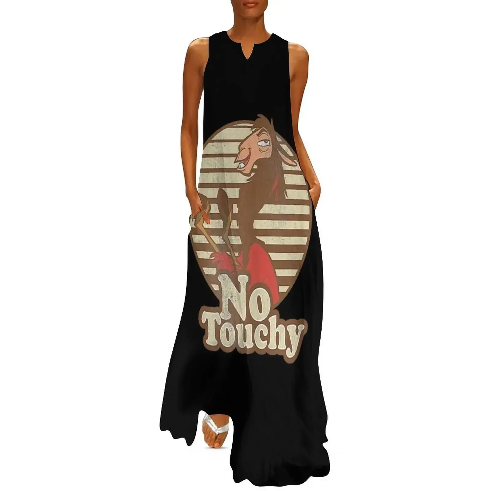 

Emperor's New Groove Kuzco Llama No Touchy Long Dress summer dress Dress