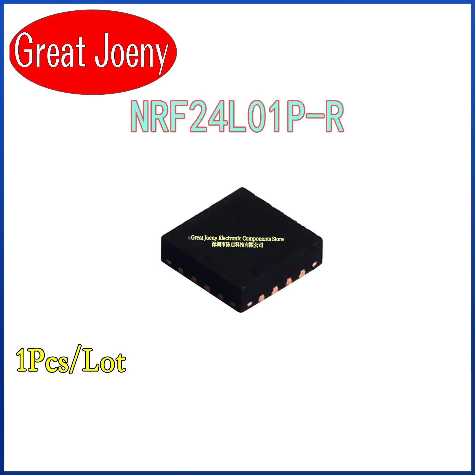 100% New Original NRF24L01 NRF24L01P-R NRF24L01P NRF24L01+ IC RF Power Amplifier Chipset QFN-20 Bulk Best Price