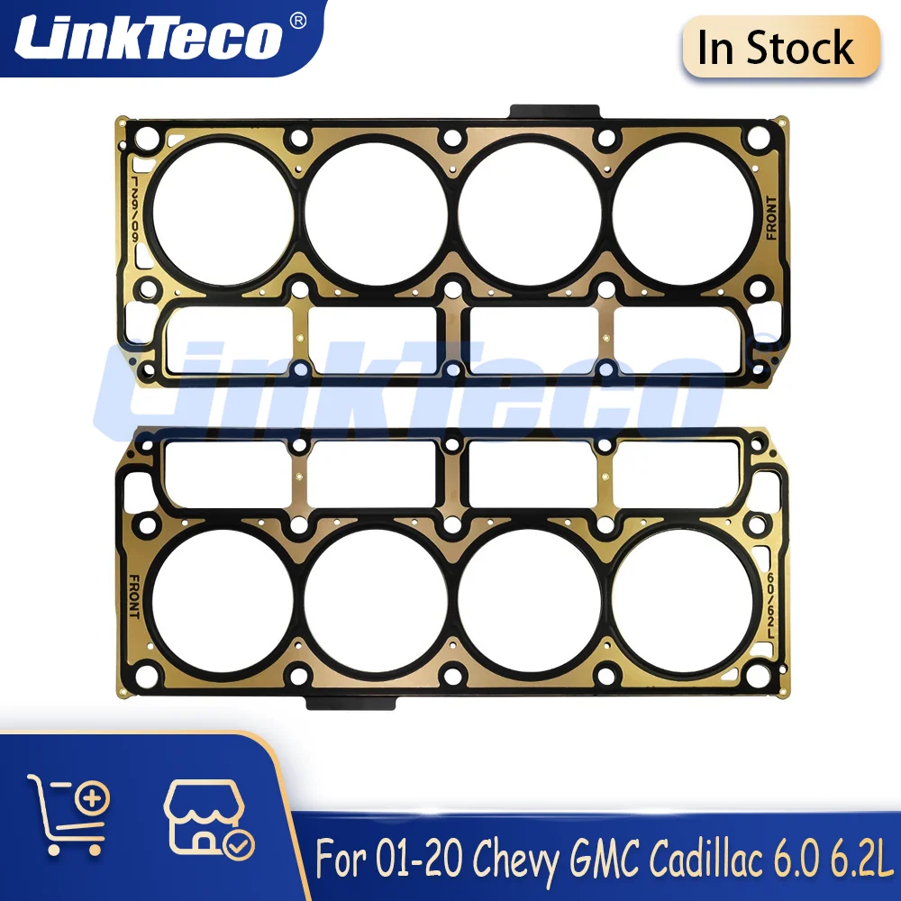 MLS Cylinder Head Gaskets Seal Parts Fit 6.0 6.2 L For Cadillac CTS ESCALADE Chevrolet Camaro GMC SIERRA Holden 6.0L 6.2L 09-15