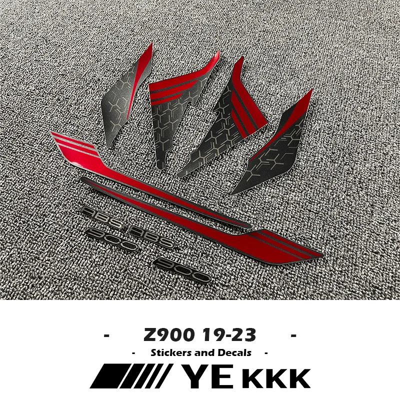 For Kawasaki Z900 20-21 2023 2022 OEM Full Vehicle Fairing Shell Sticker Decals Z900 Original Factory Replicated Stickers