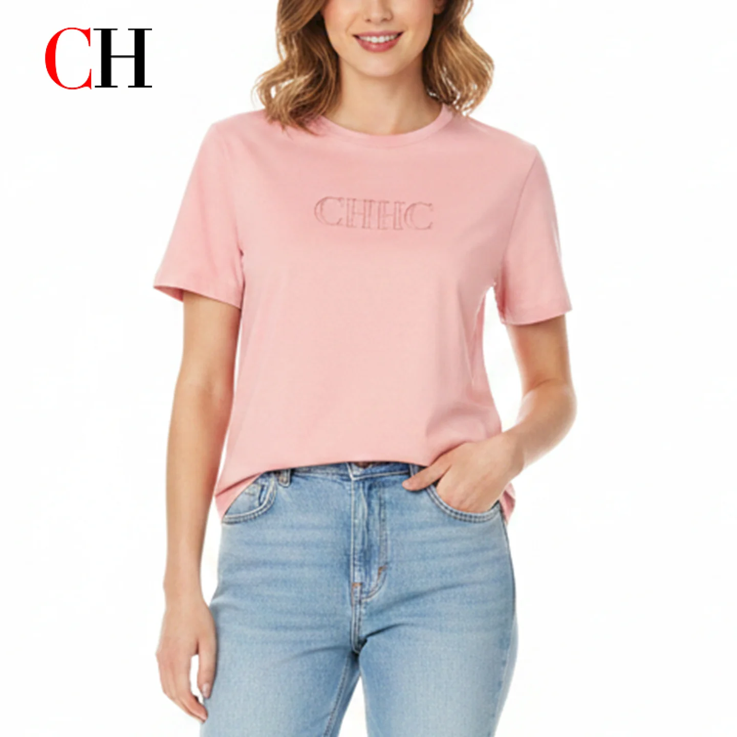 CH Women's clothing Pink cotto - огляд і ціна Summer Clothing Logo