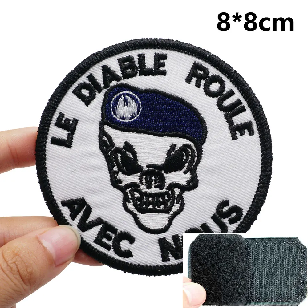 TRAIN OPEX INSIGNE Embroidered Patches Applique Sewing Label punk biker Band Rock Clothes Badges with hook backing or sew on