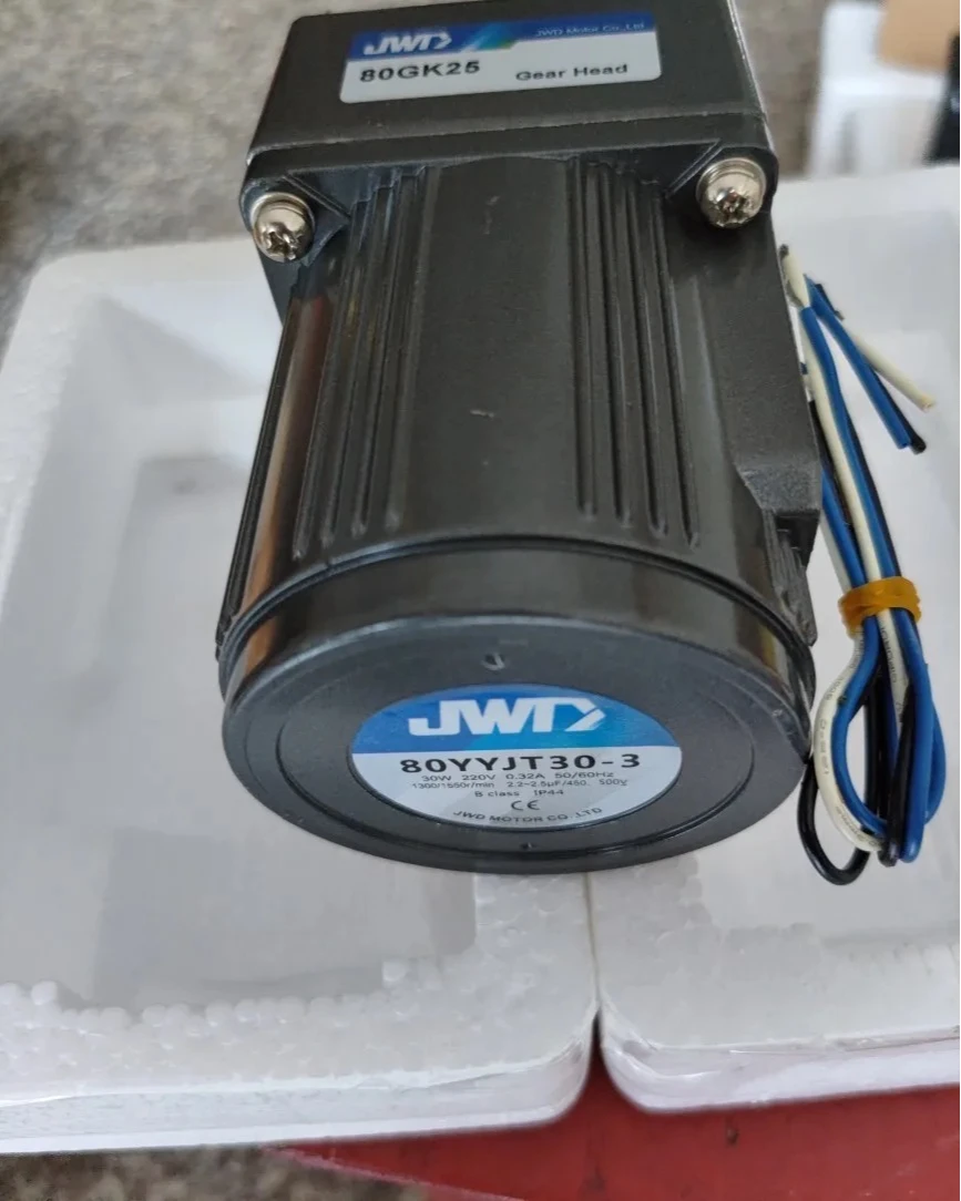 brand new  30W220V1:25 gear reducer motor, fixed speed 80YYJT30-3 + 80GK25 adhesive machine motor