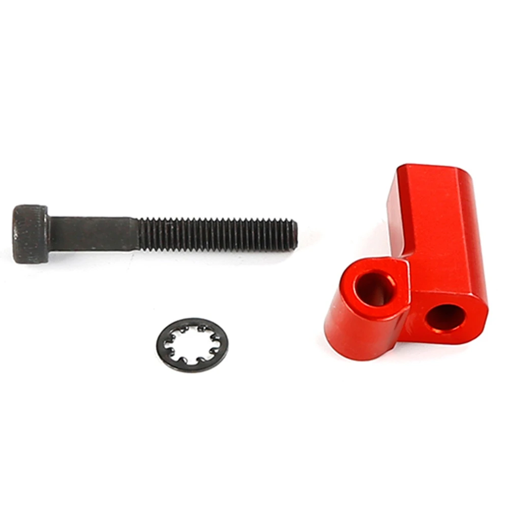 CNC Metal Motor Fixação Bloco Kit, RC Car Brinquedos Peças, 1/5 ROVAN KM BAJA 5B 5T 5B 5SC TRUCK, Vermelho