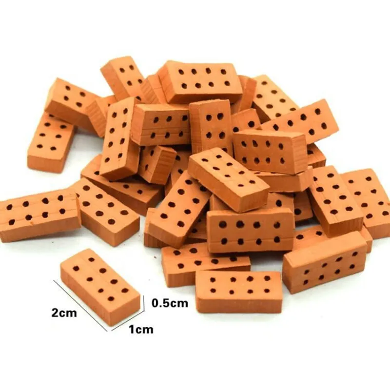1 to 16 Model Small Bricks Mini Simulation Building Bricks DIY Micro Landscape House Toy Antique Building Assembly Small House