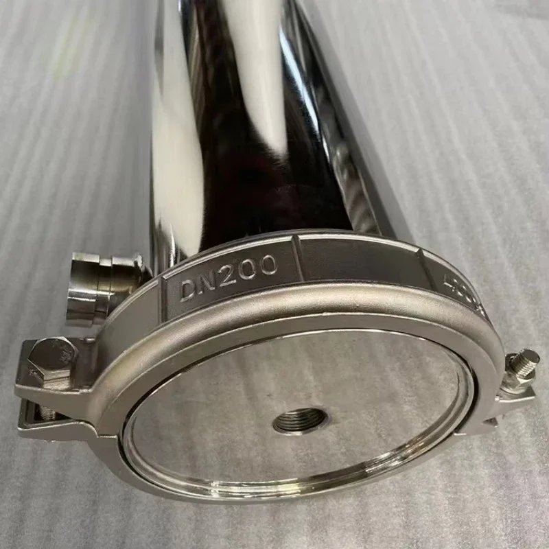 【Factory Price】304/316L Stainless Steel 8040 RO Membrane Housing Filter Vessel Casing Spiral Wound SS Membrane Shell