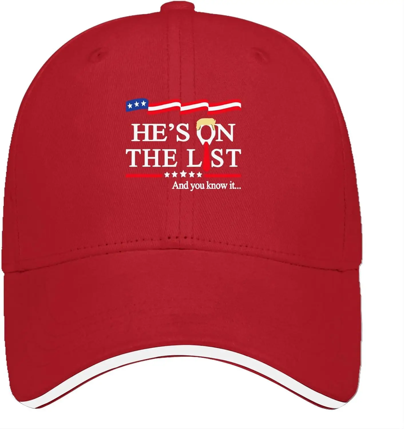 

He is On The List7 Hat for Women Funny Dad Hat Funny Gifts