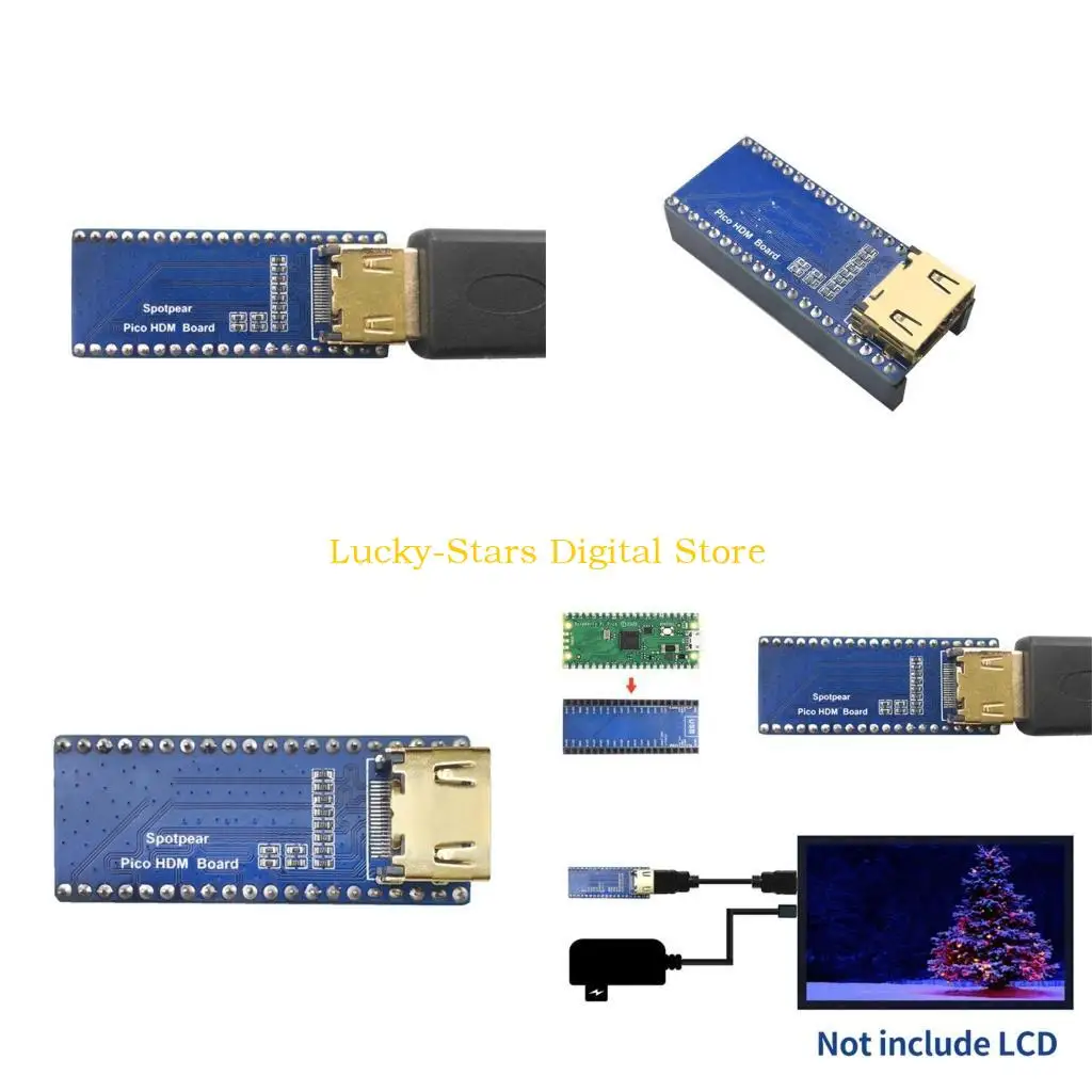 

T3EE for Pico Expansion Board Pico External Dvi Display Screen Driver External Port Board