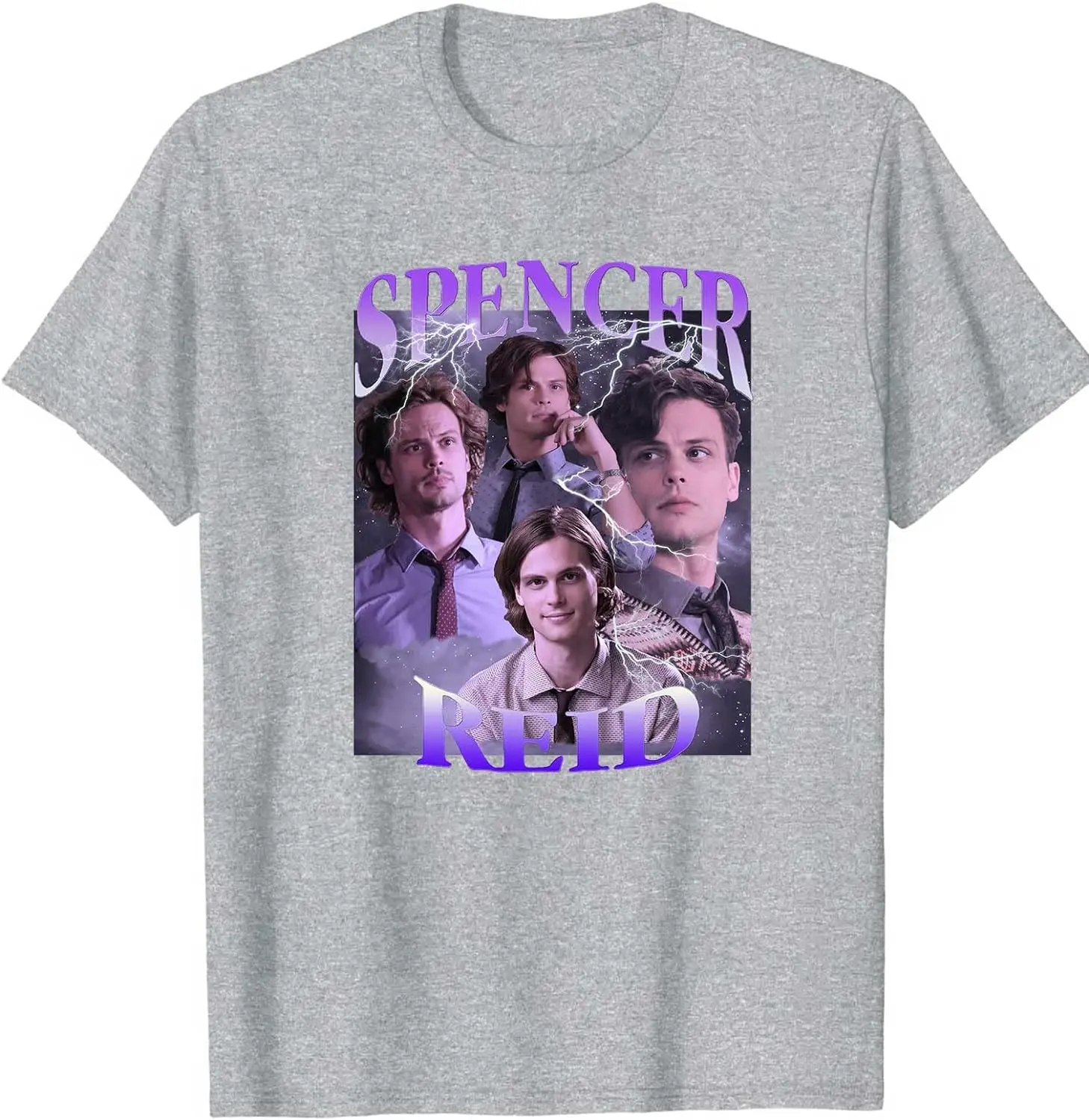 

Spencer Reid Men Woman Cotton Tshirts