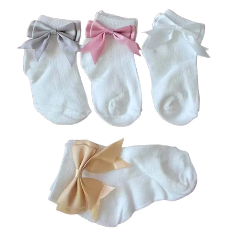 

3Pair/lot new bow baby children's socks