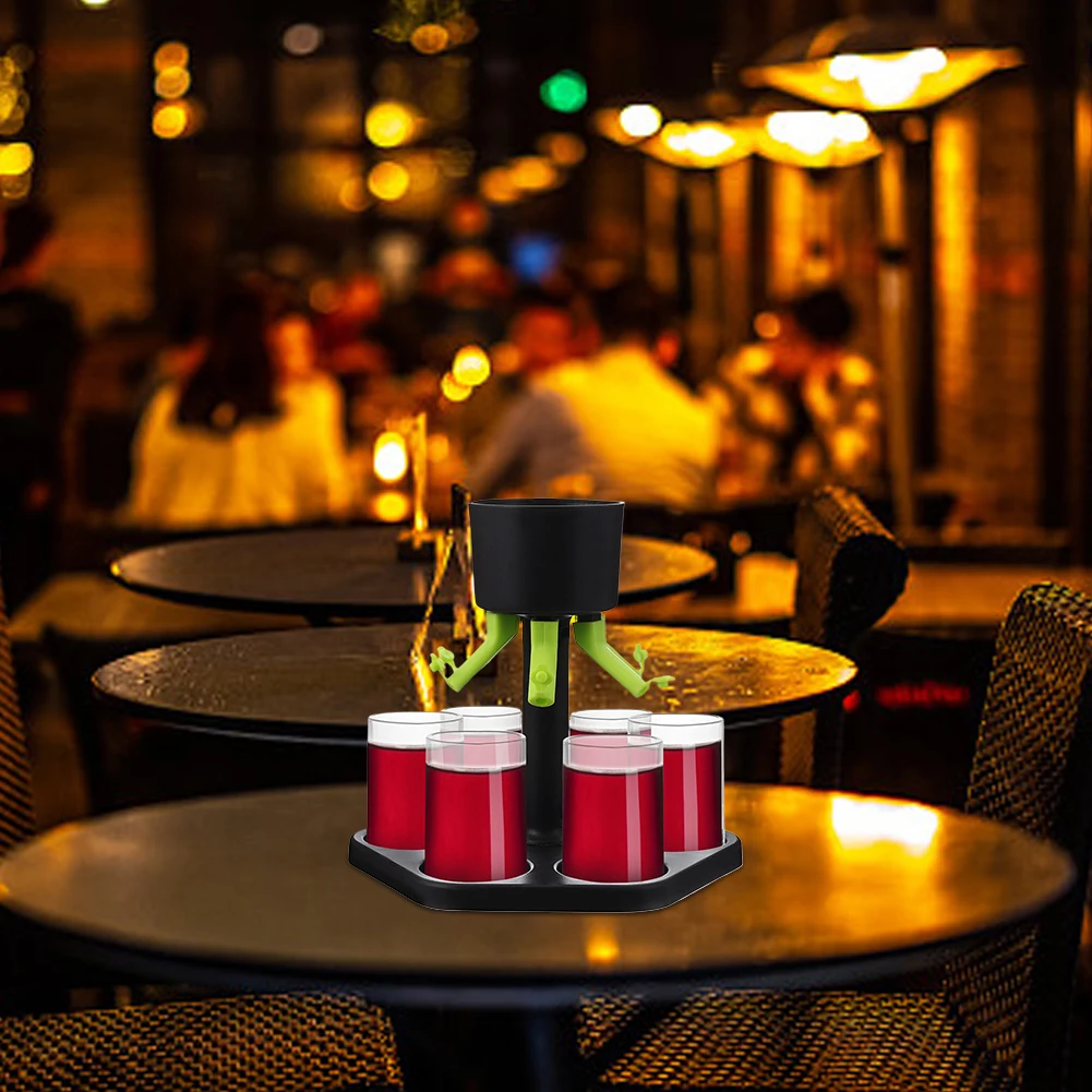 6 طلقة البيرة موزع المياه النبيذ موزع البيرة حاوية المياه المشروبات موزع للاحتفال مهرجان عيد الميلاد #2