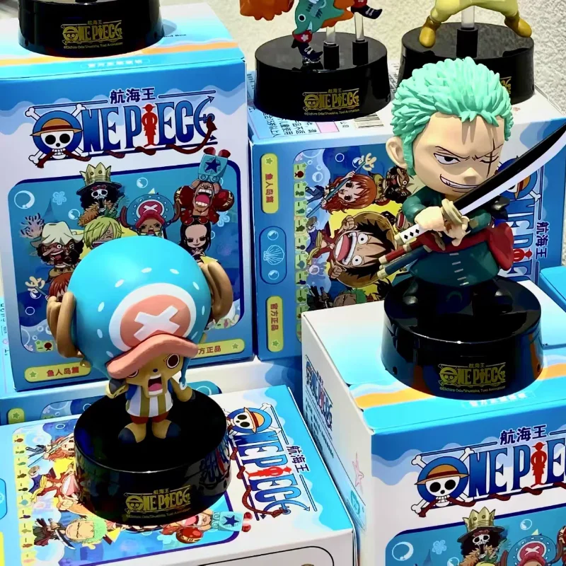 الأصلي المرخص قطعة واحدة سلسلة جزيرة الرجل السمك معطّر الهواء للسيارة صندوق أعمى مجموعة النحت الرائعة نموذج الهدايا