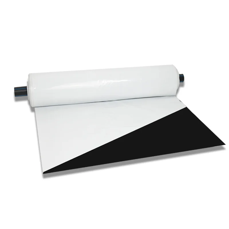 0.12mm~0.2mm Black-White PE Greenhouse Film Farming Anti-UV Garden Agricultural Planting Maintenance Film